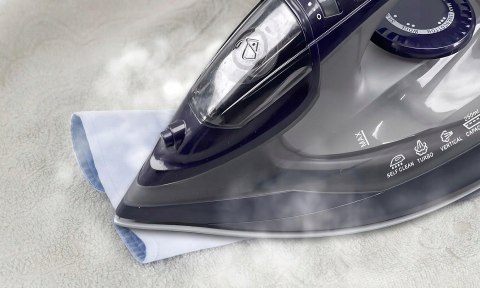 Żelazko Parowe Ceramiczne Wydajne Żelazko Anti-Drip Prasowanie W Pionie