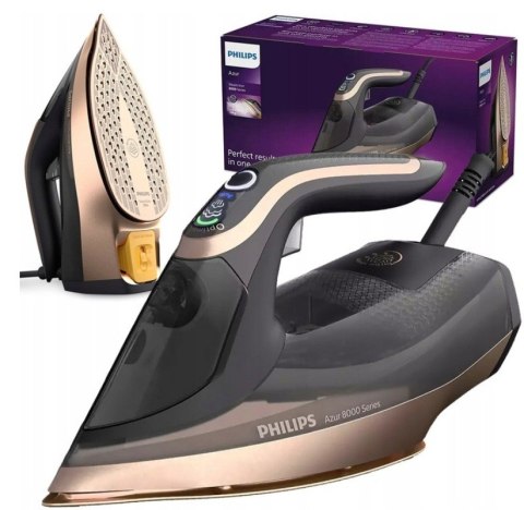 Żelazko Parowe Philips Azur 8000 Series Dst8041/80 3000 W Do Prasowania W Domu