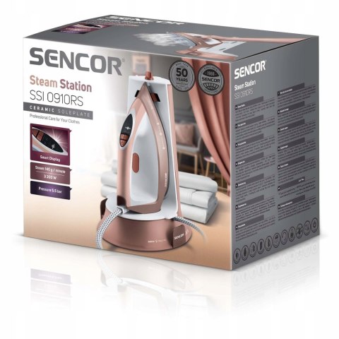 Żelazko Z Generatorem Pary Sencor Ssi 0910Rs 3200W 5,5Bara Funkcja Strażak