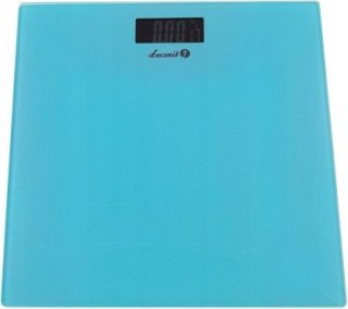 Elektroniczna Waga Łazienkowa Szklana Wytrzymała Łucznik Bs-2018 Lcd 150Kg