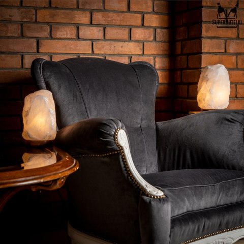Lampa Solna Himalajska 3-5Kg Z Jonizatorem - Naturalna Oczyszczacz Powietrza