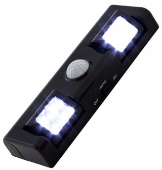 Lampka 8X Led Z Czujnikiem Ruchu Na Baterie Pir Bezprzewodowa Auto Zd26b