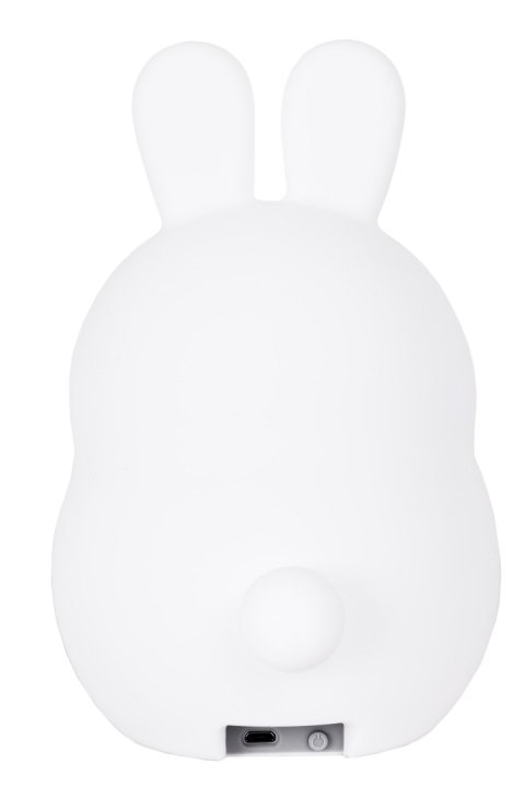 Miękka Lampka Nocna Królik Dla Dzieci Kolorowa Silikonowa Rgb Led + Pilot
