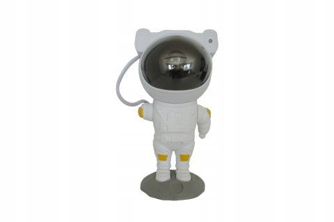 Projektor Gwiazd Led Lampka Nocna Astronauta Efekty Kolorowe Światła