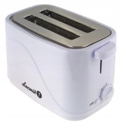 Toster Łucznik Ts-50W Biały 2 Tosty 700W 7-Stopniowa Regulacja Czasu