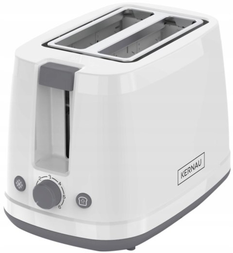 Toster Opiekacz Kernau Kst 871 Wh 900W 7 Stopni Opiekania Biały