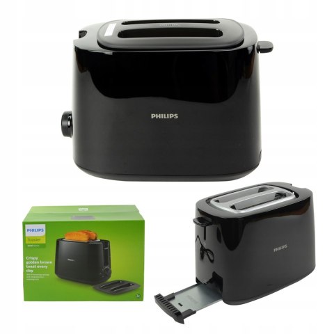 Toster Philips Hd2582/90 Daily Collection Ruszt Do Bułek 2 Tosty 900 W