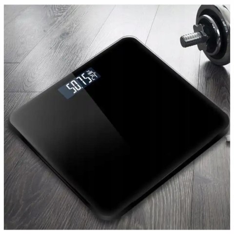 Waga Łazienkowa Elektroniczna Szklana Scale Precyzyjna Lcd 180 Kg Baterie
