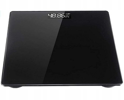 Waga Łazienkowa Elektroniczna Szklana Scale Precyzyjna Lcd 180 Kg Baterie
