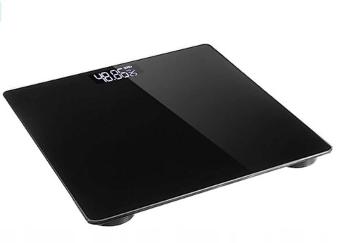 Waga Łazienkowa Elektroniczna Szklana Scale Precyzyjna Lcd 180 Kg Baterie
