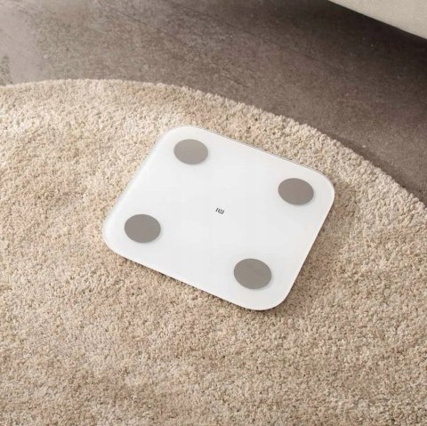 Waga Łazienkowa Szklana Xiaomi Mi Body Composition Scale2 Analityczna Biała