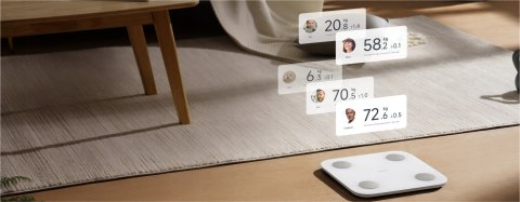 Xiaomi Body Composition Scale S400 Inteligentna Waga Analityczna Łazienkowa