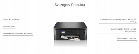 Drukarka Brother Dcp-J1050dw Wi-Fi 3W1 Z Tuszem I Kablem Usb W Zestawie