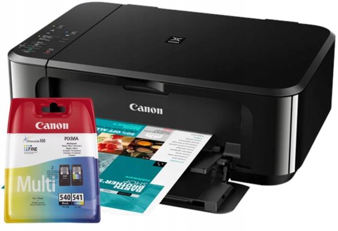 Drukarka Skaner Wielofunkcyjna Canon Pixma Mg3650s Wifi Duplex Czarna