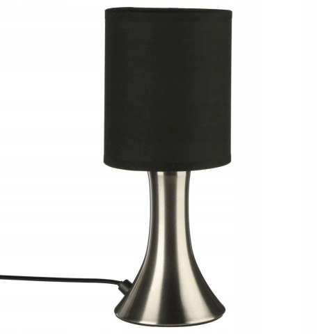 Elegancka Dotykowa Lampka Nocna Toga 28 Cm - Czarna, Nowoczesny Design