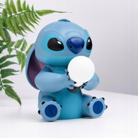 Lampka nocna Paladone Stitch Disney, niebieska, na 2 baterie AA