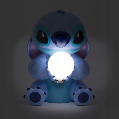 Lampka nocna Paladone Stitch Disney, niebieska, na 2 baterie AA