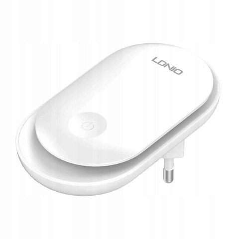 Ldnio Lampka Nocna Led Z Czujnikiem Światła Do Kontaktu Gniazda 3500K