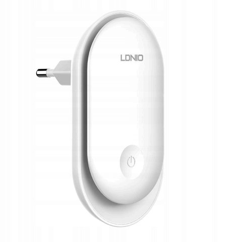 Ldnio Lampka Nocna Led Z Czujnikiem Światła Do Kontaktu Gniazda 3500K