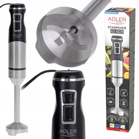 Mocny Blender Ręczny 1900W Wielofunkcyjny Mikser Funkcja Turbo Kruszy Lód