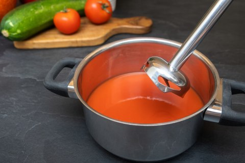 Mocny Blender Ręczny Ideal Ik1002 - 800W, Wielofunkcyjny Rozdrabniacz