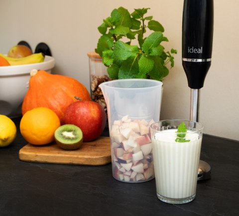 Mocny Blender Ręczny Ideal Ik1002 - 800W, Wielofunkcyjny Rozdrabniacz