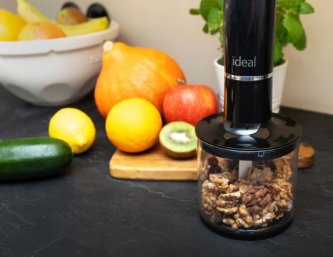 Mocny Blender Ręczny Ideal Ik1002 - 800W, Wielofunkcyjny Rozdrabniacz