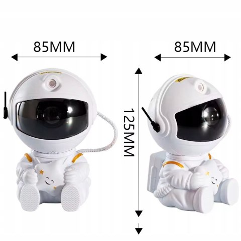 Projektor Gwiazd Astronauta Lampka Rzutnik Dla Dzieci Led Laser Pilot 2024R