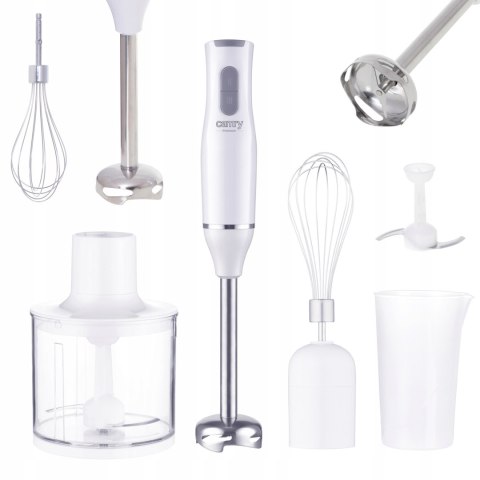 Wielofunkcyjny Blender Ręczny Camry 800W Z Rozdrabniaczem I Spieniaczem