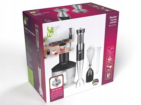 Blender Ręczny Mikser Wielofunkcyjny Robot Turbo Kruszenie Lodu