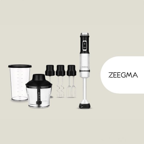 Blender Ręczny Mikser Wielofunkcyjny Tytanowe Ostrze 7W1 1500W Led Mocny