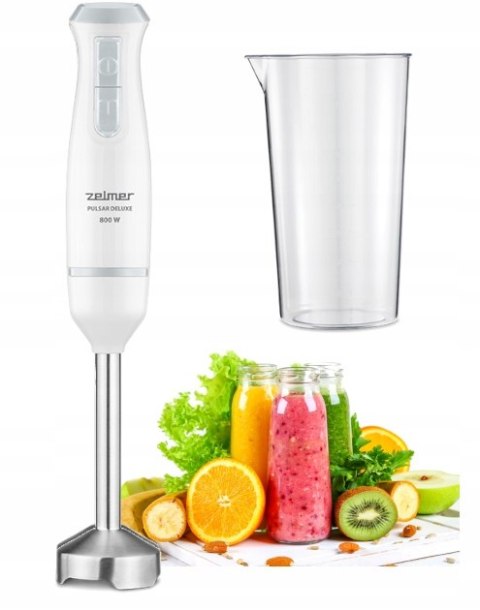Blender Ręczny Mikser Zelmer Pulsar Zhb4561s 800 W Do Kuchni Gotowania I Koktajli