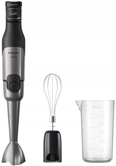 Blender Ręczny Philips Seria 5000 Hr2682/00 1200W Stal Wskaźnik Led
