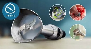 Blender Ręczny Philips Seria 5000 Hr2682/00 1200W Stal Wskaźnik Led