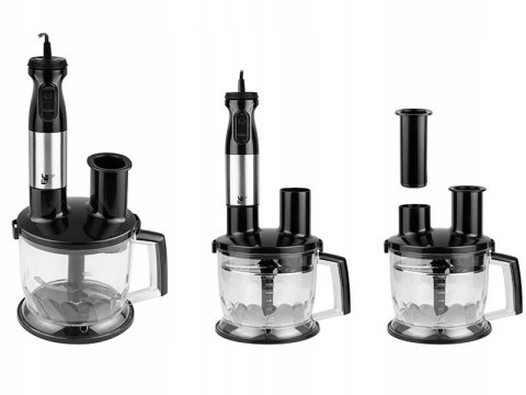 Blender ręczny Lafe BZL001 1000 W z malakserem, rozdrabniaczem i Turbo