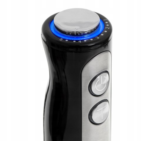 Blender Ręczny Wielofunkcyjny Metalowy Mocny 1200W Do Kuchni Gotowania I Koktajli