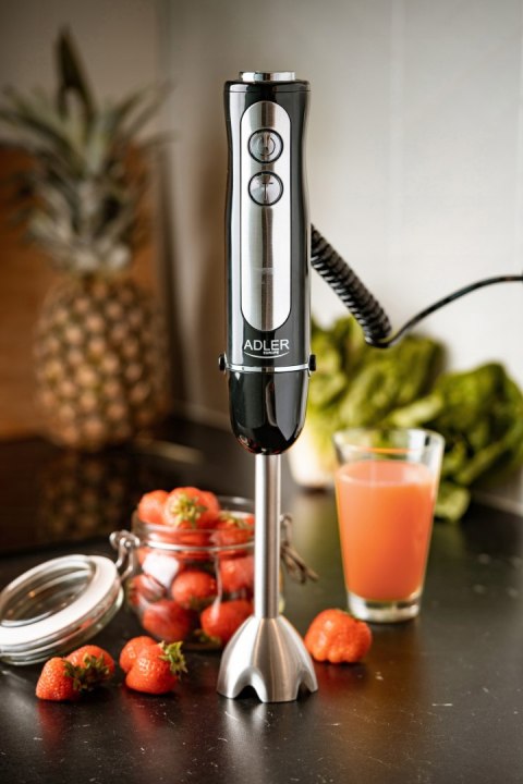 Blender Ręczny Wielofunkcyjny Metalowy Mocny 1200W Do Kuchni Gotowania I Koktajli