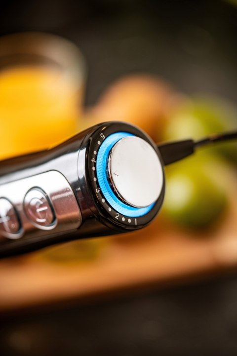 Blender Ręczny Wielofunkcyjny Metalowy Mocny 1200W Do Kuchni Gotowania I Koktajli
