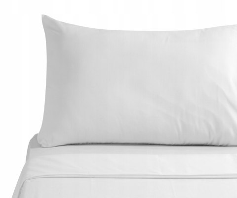 Poszewka Bawełniana Na Poduszke Biała Do Hotelu 50X60 Cm Do Poduszki I Sypialni
