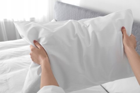 Poszewka Hotelowa 70X80, 100% Bawełna, Biała, Elegancka I Gładka