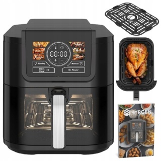 AIR FRYER AI COOK PRO 8L BEZTŁUSZCZOWA FRYTOWNICA Z 6 PROGRAMAMI DWA TRYBY