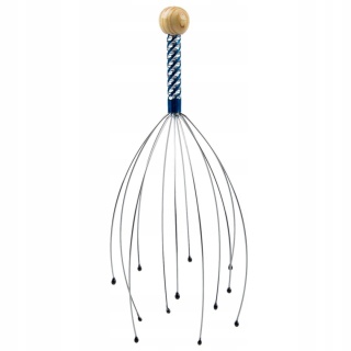 AJUWERDYJSKI MASAŻER AJURWEDYJSKI DRAPACZKA PAJĄCZEK DO SKÓRY GŁOWY 1SZT