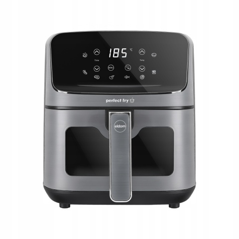 FRYTKOWNICA BEZTŁUSZCZOWA 1500W 4,2L ELDOM AIR FRYER 8 PROGRAMÓW I PODGLĄD