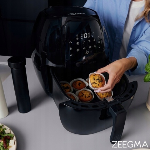 FRYTKOWNICA BEZTŁUSZCZOWA 7,7L 1800W AIR FRYER 9 PROGRAMÓW DUŻA POJEMNOŚĆ