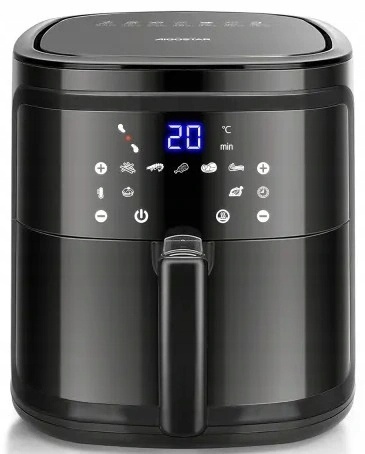 FRYTKOWNICA BEZTŁUSZCZOWA 7L 1900W Z LCD, 7 PROGRAMÓW I 360° CYRKULACJĄ