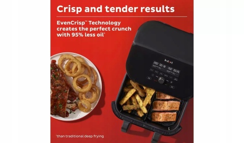 FRYTKOWNICA BEZTŁUSZCZOWA 8,5L VOTREX VERSA AIR FRYER 1700W Z 2 KOMORAMI