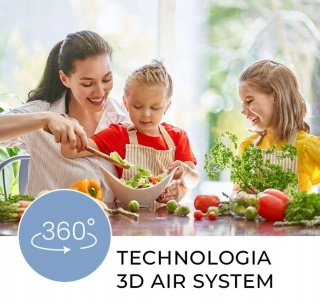 FRYTKOWNICA BEZTŁUSZCZOWA AIR ESSENCE SOLANO 6L, LCD, SMART HEATING 3D