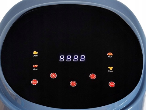 FRYTKOWNICA BEZTŁUSZCZOWA AIR ESSENCE SOLANO 6L, LCD, SMART HEATING 3D