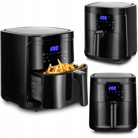 FRYTKOWNICA BEZTŁUSZCZOWA AIR FRYER XL 7L 1900W 7 PROGRAMÓW LCD DOTYKOWY