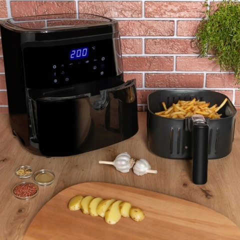 FRYTKOWNICA BEZTŁUSZCZOWA AIR FRYER XL 7L 1900W 7 PROGRAMÓW LCD DOTYKOWY